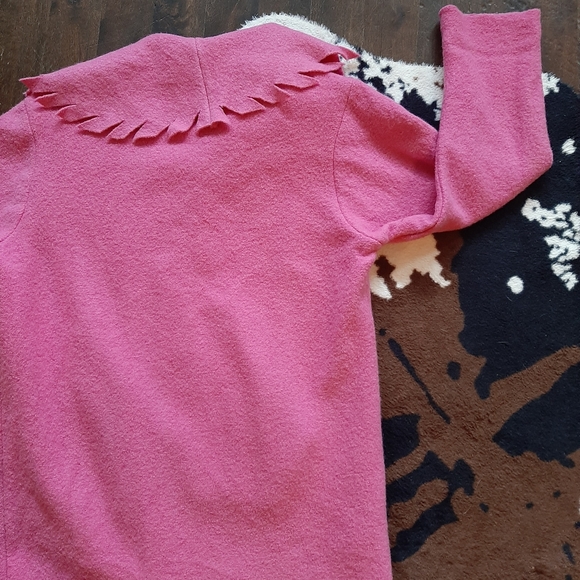 PINK feather trench - Picture 3 of 6